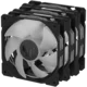 Ventilator ASUS TUF Gaming TR120 ARGB, 3x 120mm PWM, črn