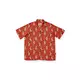 The Dudes Ladies Red Hawaiian Shirt multicolor