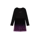 Desigual Obleka lila/sivka/magenta/črna
