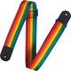 Levys Single Tone Poly Tekstilni kitarski pas Rainbow