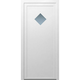 Zunanja stranska vrata Solid Elements Postojna KF04 (60x980x1980mm, bela, desna, PVC)