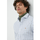 Košulja Polo Ralph Lauren za muškarce, boja: bijela, slim, s klasičnim ovratnikom