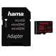 HAMA microSDHC 32GB UHS Hitrostni razred 3 UHS-I 80MB/s + adapter/mobilni telefon