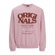Jack & Jones Junior Majica roza/rubin rdeča