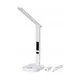 LED RGBW prigušiva lampa sa bežičnim punjenjem, displejem, USB portom 6W/5V 3000-6500K bela