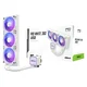 ASRock Pro White 360 ARGB vodno hlajenje 3 ventilatorji