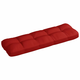 vidaXL Jastuk za sofu od paleta crveni 120 x 40 x 10 cm