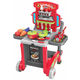 Dječja kuhinja Buba Kitchen little Chef - Crvena, 3 u 1