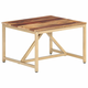 Greatstore Stranska mizica 60x60x40 cm trden palisander