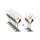 RIEDEL VINUM VIOGNIER/CHARDONNAY Čaše za belo vino, 6+2 komada, 370ml