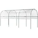 Homestar Toplarna z oboklim strehom 400x123x171 cm prozorna