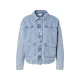 VERO MODA Prehodna jakna VMJAMIE moder denim