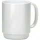 Ornamin plastična skodelica 300 ml, bela