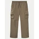 Jack & Jones Junior Hlače iz tkanine 12269493 Rjava Regular Fit