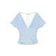 Pull&Bear Majica svetlo modra