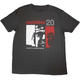 Matchbox Twenty Majica Yourself Unisex Charcoal Grey M