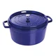 Cocotte cooking pot, cast iron, 28cm/6,7L, Dark Blue - Staub