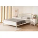 Woody Fashion Double Bedstead Fidan Modern Country - 120 x 200