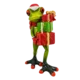 BOŽIČNA FIGURA ŽABICE Z DARILI