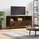 TV ormarić boja dimljenog hrasta 102x36x50 cm konstruirano drvo