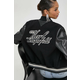 Bomber jakna s primjesom vune Karl Lagerfeld boja: crna, za prijelazno razdoblje