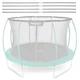 shumee Mrežni obroč za trampolin tip C 252 cm 8 ft Neo-sport