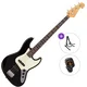 SX SJB62-BK Basic SET Black Električna bas kitara