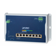 Planet WGS-6325-8UP2X IP30 Industrial L3 4-Port 2.5G 802.3bt PoE + 4-Port 10/100/1000T 802.3bt PoE + 2-Port 10G SFP+ Wall-mount Managed Switch (-40 to 75 C, 8-port 95W PoE++, 480W PoE budget, 802.3bt/