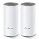 TP-Link Deco E4 (2-pack) Dvopasovni (2,4 GHz / 5 GHz) Wi-Fi 5 (802.11ac) Bela, Siva Notranji