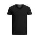JACK & JONES Majica, črna
