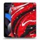 Silikonska prozirna maskica za Apple iPad Air 4 10.9 2020 - Red black