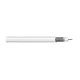 Coaxial cable DIGITUS RG-6, 75 Ohm, shield (2 x foil + 77% coverage braid), Eca, PVC, 100m, white