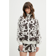 Pulover adidas Originals ženski, rjava barva, KA2683