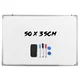 Costway Magnetna tabla za suho brisanje 50x35 cm