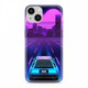 Futrola ULTRA TANKI PRINT CLEAR NEON WAVE za iPhone 14 (6.1) NW02