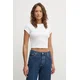 Calvin Klein Jeans Majica svetlo siva / bela
