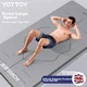 Yottoy Prostirka za jogu, 200x100cm, Siva