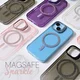 Torbica Magsafe Sparkle za iPhone 16 Pro Max 6.9 crna