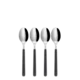 Set kavnih žličk 4 kosi — Gallery črne - 133966