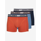 JACK & JONES Boksarice Marco, modra, oranžna