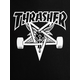 Thrasher Skate Goat Hoodie black Gr. S