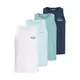JACK & JONES Majica JJBRANDON mornarska/svetlo modra/meta/bela