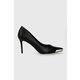 Kožne štikle Versace Jeans Couture Scarlett boja: crna, 76VA3S50 ZP127 899