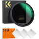 K&F 43MM Nano-X Variable/Fader ND Filter, ND2~ND32, W/O Black Cross with 3pcs cleaning cloths
