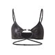 Calvin Klein Swimwear Bikini zgornji del, črna
