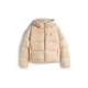 Tommy Jeans Zimska jakna brokat/svetlo rjava