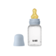 BIBS - Otroška steklenička 150 ml, lateks - Baby Blue (počasen pretok)