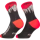 Nogavice Dynafit TRAVERSE MID SK, črne/ultra koralne (EU 35-38)