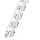 SPIRALA PLASTIČNA FI-22MM PK100 GBC.4028612 BIJELA