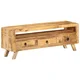 Vidaxl TV omarica 110x30x40 cm trden mangov les